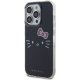 Hello Kitty iPhone 15 Pro Max Case IML Kitty Face, Black
