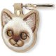 Чехол для трекера Nimmy New Big Eyed Pet 2.0 Cat, коричневый