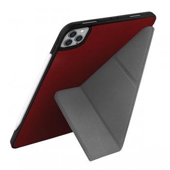 Apple iPad Pro 11 ( 2020, 2021 ) Uniq Etui Transforma Rigor Cover Case, Red | Planšetes Vāciņš Maciņš Apvalks...