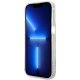 Guess iPhone 14 Pro vāciņš Liquid Glitter Marble, balts