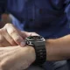 Ремешок Tech-Protect Silicone Line для Samsung Galaxy Watch Ultra (47 мм) - черный
