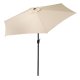 Dārza saulessargs Multigarden SL-UM003C, 270 cm, bēšs