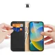 Чехол-книжка Dux Ducis Hivo для iPhone 14 Plus с RFID-защитой, черный