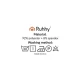 Чехол на диван Ruhhy 190-230 см, темно-зеленый