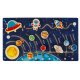 Kruzzel 00024763 Wooden Puzzle Solar System