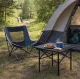 Складной туристический стол MultiGarden 53x55 см, черный