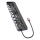 Baseus EliteJoy Gen2 универсальный 12-в-1 USB HUB с 25 см кабелем USB-C, подставкой...