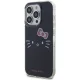 Hello Kitty iPhone 14 Pro Case IML Kitty Face, Black