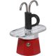 Bialetti MINI EXPRESS Set Magritte kafijas komplekts, sarkans