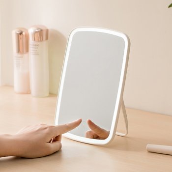 Xiaomi Youpin Makeup Kosmētisks Spogulis ar LED Apgaismojumu, Balts | Makeup Cosmetic Mirror with LED Lightning