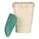 LUARO Indoor Kitchen Compost Bin for Food Waste 15L