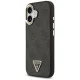 Guess 4G Triangle Logo MagSafe vāciņš iPhone 17 - melns un zelta | Phone Case Cover Black And Gold