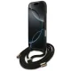 Guess 4G Big Logo Cord Stap Crossbody Phone Case Cover iPhone 17 Pro - Black