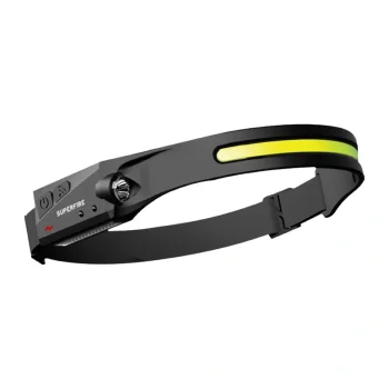 Galvas lukturis Superfire HL65 430lm USB-C