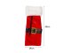 Christmas Bottle Cover Santa Suit, Red