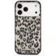 Karl Lagerfeld IML Leopard Pattern MagSafe Phone Case Cover iPhone 17 Pro Max - Brown