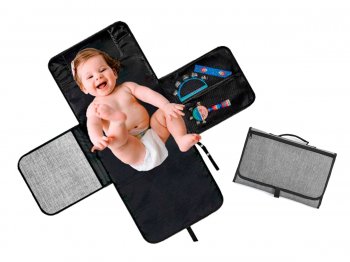 Mazuļu Pārnēsājama Pārtīšanas Soma Galdiņš Paklājiņš | Baby Portable Travel Changing Pad Table Bag
