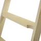 Hailo Master H80 koka abpusējās kāpnes, 2x6 pakāpieni, brūnas