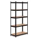 Modernhome Noliktavas plaukts ar 5 plauktiem, 180x90x40 cm, metāls/MDF