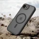 Чехол Tech-Protect для iPhone 16e / 17e MagCam MagSafe, прозрачный черный