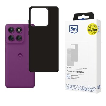 Чехол 3mk Matt Case для Motorola Edge 60 Pro Matte Black