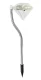 Diamond RGB Solar Powered Garden Stake Light
