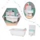 Деревянный Кукольный Дом с Мебелью Конструктор DIY 117 см | Wooden Pastel...