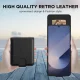 Чехол-книжка Tech-Protect для Samsung Galaxy Z Flip 6 / 7 FE черный
