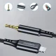 Audio kabelis Choetech AUX007 Lightning uz 3.5 mm mini jack 1 m, melns