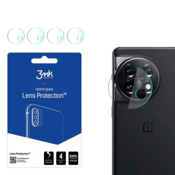 Гибридное защитное стекло для камеры 3mk Lens Protection для OnePlus 11 5G