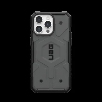 Apple iPhone 15 Pro Max 6.7'' UAG Pathfinder MagSafe Case Cover, Silver | Telefona Maciņš Vāciņš Apvalks Bampers