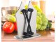 Kitchen Knife and Scissors Sharpener, Grey