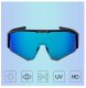 Rockbros SP297 polarizētas velo brilles, melnas