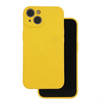 Samsung Galaxy A55 ( SM-A556B/DS ) Matt Silicone Color Case Cover, Yellow | Чехол Обложка Бампер...