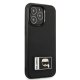 Karl Lagerfeld Ikonik Patch vāciņš iPhone 13 Pro Max - Black