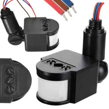 PIR Motion and Twilight Sensor 230V for Outdoor LED Lighting