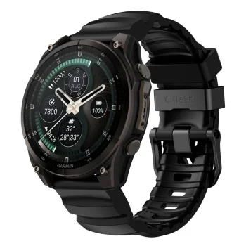 Чёрный ремешок Tech-Protect Motion для часов Garmin Fenix
