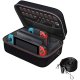 Hard case for Nintendo Switch console and accessories, black