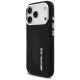 AMG Silicone Oversize Rhombs MagSafe vāciņš iPhone 17 Pro — melns | Phone Case Cover