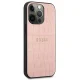 Vāciņš iPhone 13 Pro / 13 6.1\" Guess Croco Collection, rozā