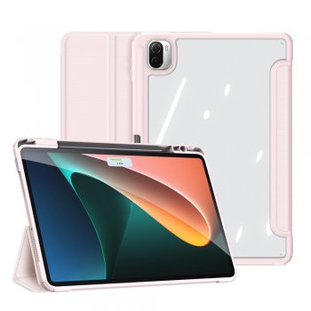 Xiaomi Mi Pad 5 Pro / Mi Pad 5 Dux Ducis Toby Smart Book Cover Case, Pink | Planšetes Vāciņš Maciņš Apvalks...