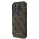 Чехол Guess 4G Classic для iPhone 16 Pro - Коричневый