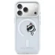 Karl Lagerfeld IML Peekaboo MagSafe чехол для iPhone 17 Pro – прозрачный