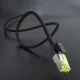 Ugreen NW150 80425 Ethernet RJ45 Cat 7 10Gbps kabelis 5m - Melns | Cable Black