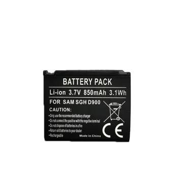 Аккумулятор Extra Digital для Samsung D900 / D908 / E780, 850 мАч