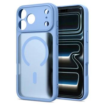 Tech-Protect BasicMag MagSafe Case for iPhone 17 Pro / 18 Pro, Matte Light Blue