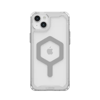 Apple iPhone 15 Plus 6.7'' UAG Plyo MagSafe Hard Case Cover, Transparent and Silver | Чехол Кейс Кабура...