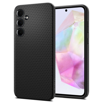 Чехол Spigen для Samsung Galaxy A35 5G Liquid Air, матовый черный