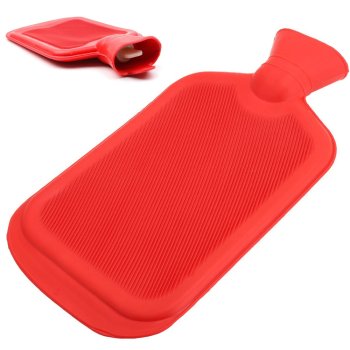 Резиновая Грелка для Горячей Воды, Термофор, 2L, Красный | Rubber Hot Water...
