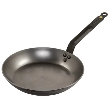 De Buyer Mineral B Element Round Frypan, 28 cm